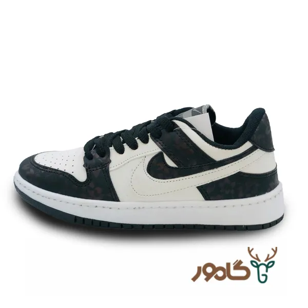 جردن-دو-نایک-سفید-مشکی- کتونی جردن دو نایک