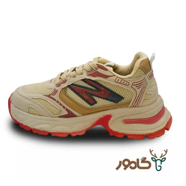 نیوفشن-کرم-صورتی کتونی نیوبالانس نیوفشن