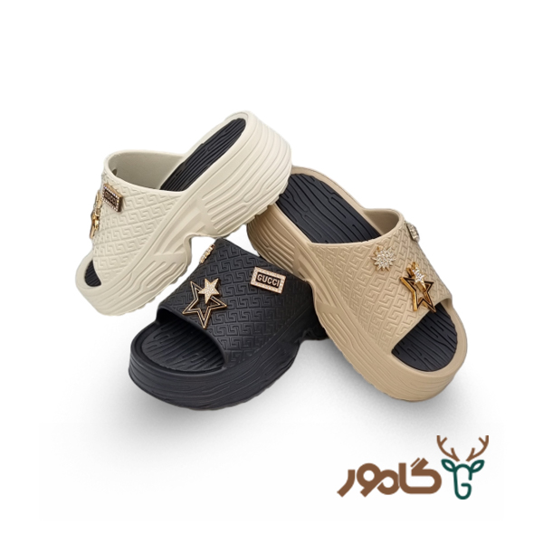 دمپایی سگک ستاره پاپا میانه