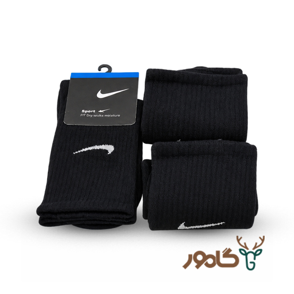 nike-cotton-crew-sport-socks جوراب ساقدار اسپرت پاموک نایک
